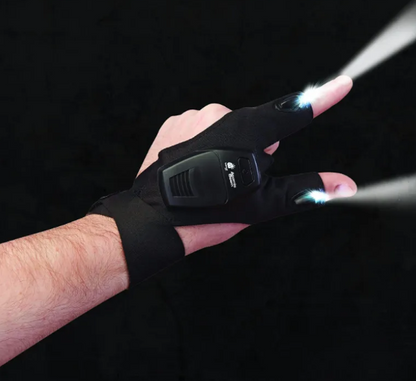 Glow-Fish LED Fishing Gloves