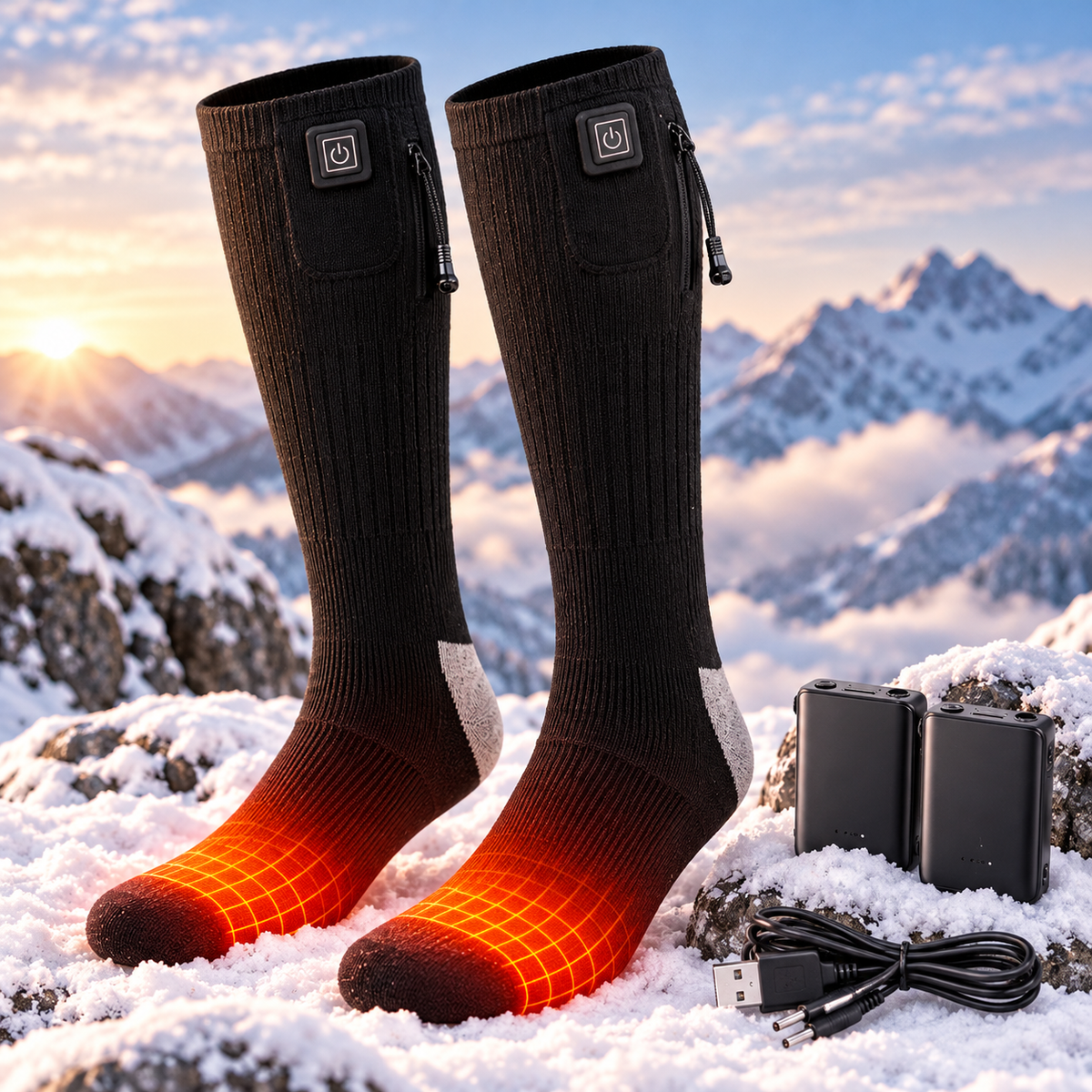 ThermaStep™ Heated Socks