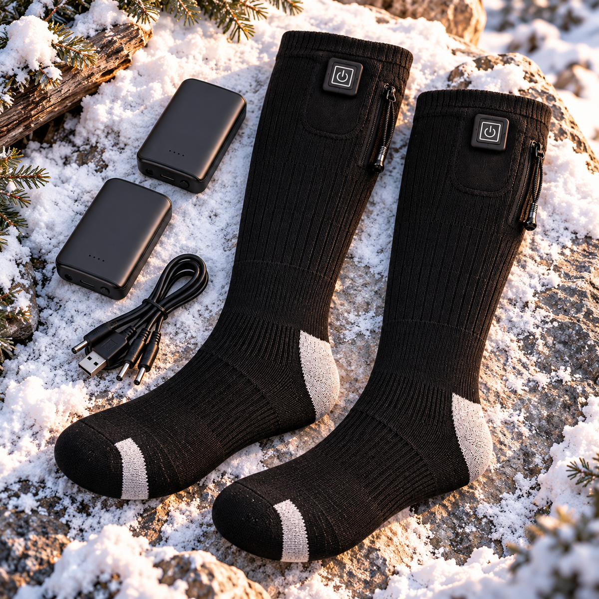 ThermaStep™ Heated Socks